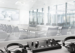 Dolmetschertechnik mieten Würzburg Dolmetscherpult